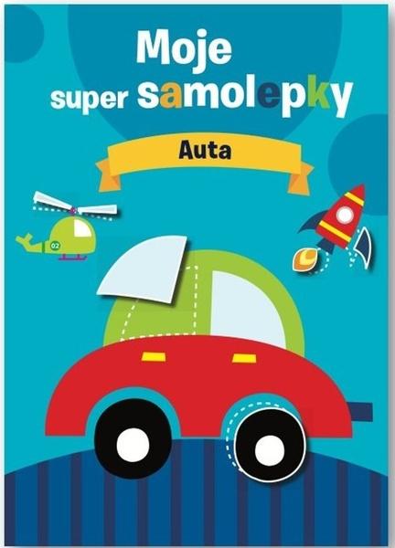 Moje super samolepky Auta - 9788025634653