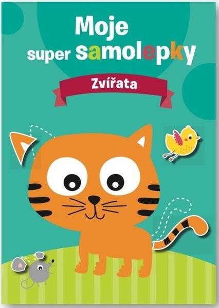 Moje super samolepky Zvířata - 9788025634646
