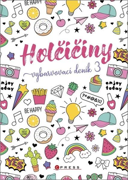 Levně Holčičiny - Vybarvovací deník 3