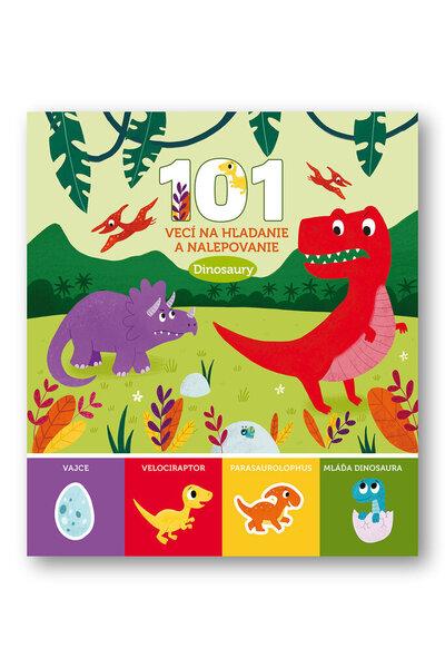 Levně 101 vecí na hľadanie a nalepovanie Dinosaury