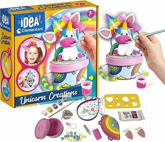 CLEMENTONI IDEA Kreativní sada s jednorožcem - 18281