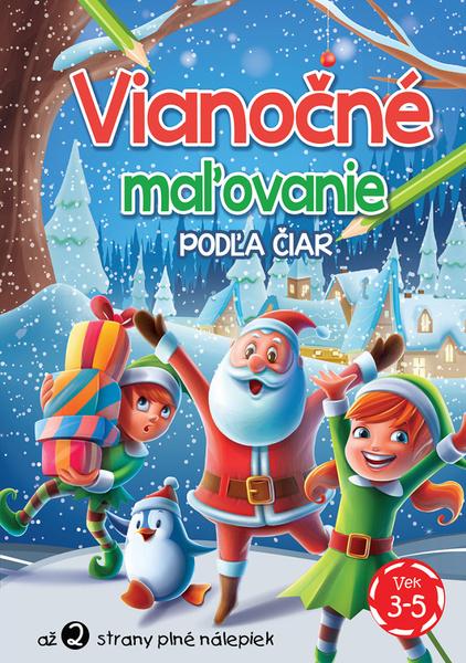 Vianočné maľovanie podľa čiar - 9788084446280