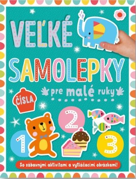Levně Velké samolepky pre malé ruky Čísla