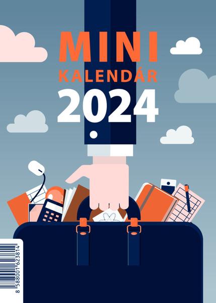 Mini kalendár 2024 - stolový kalendár
