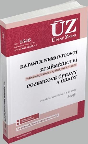 ÚZ 1548 Katastr nemovitostí - 9788074885891