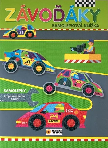 Levně Závoďáky Samolepková knížka