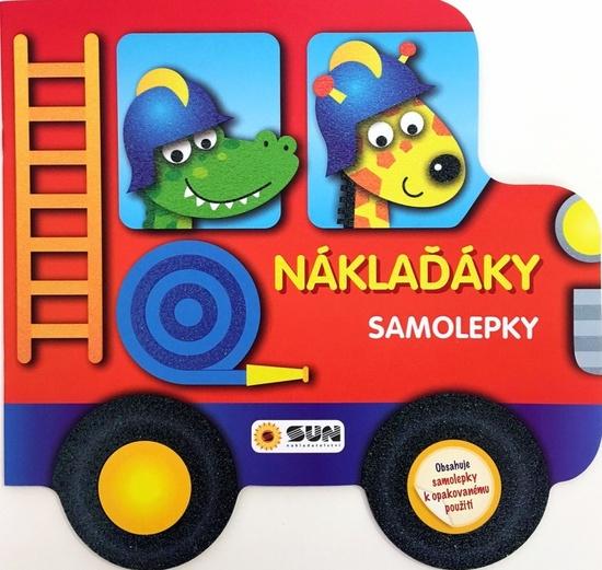Levně Náklaďáky velké opakovaně použitelné samolepky