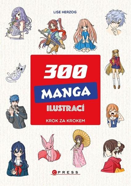 300 manga ilustrací - 9788026449430