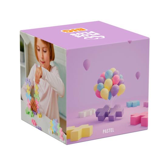 Levně Plus-Plus BIG Pastel Mix - 100 ks