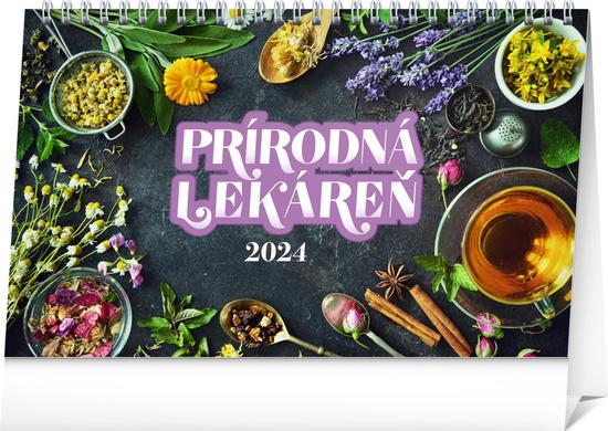 Prírodná lekáreň 2024 - stolový kalendár