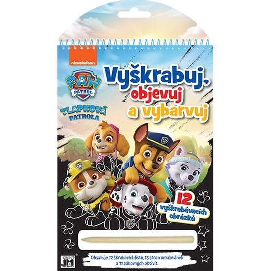 Levně Tlapková patrola Vyškrabuj objevuj vybarvuj