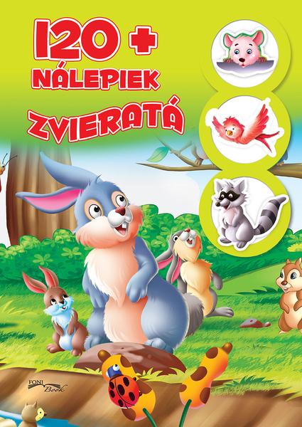 Zvieratá + 120 nálepiek - 9788084446792
