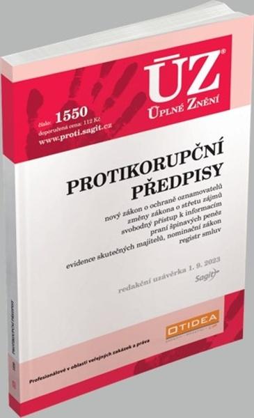 ÚZ 1550 Protikorupční předpisy - 9788074885914