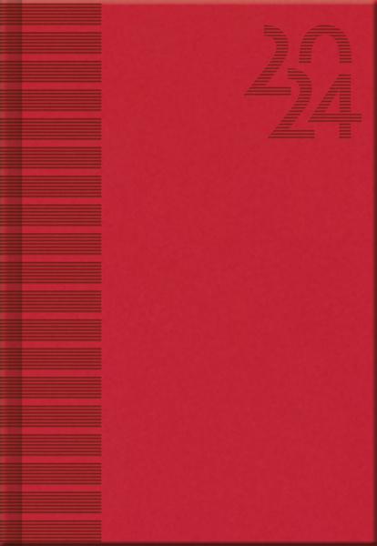 Denní diář A5 cz/sk Vivella red