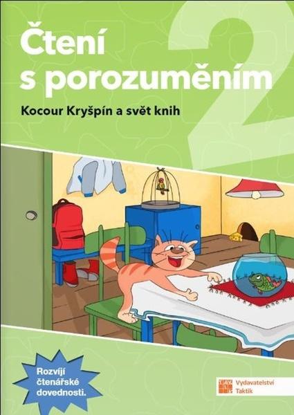 Levně Čtení s porozuměním 2 Kocour Kryšpín a svět knih