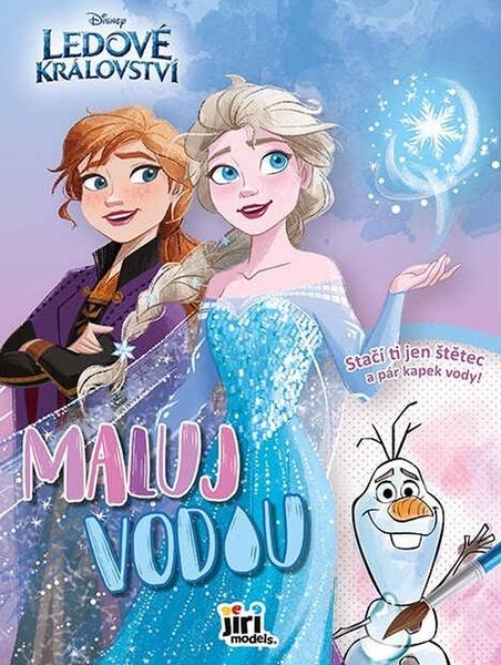 Levně Maluj vodou A4 Ledové království