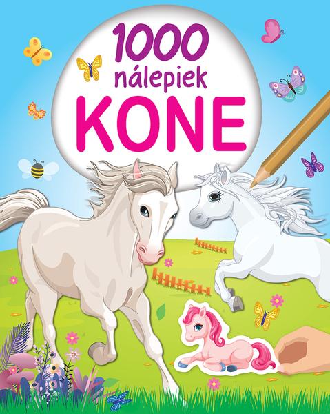 Levně 1000 nálepek Koně