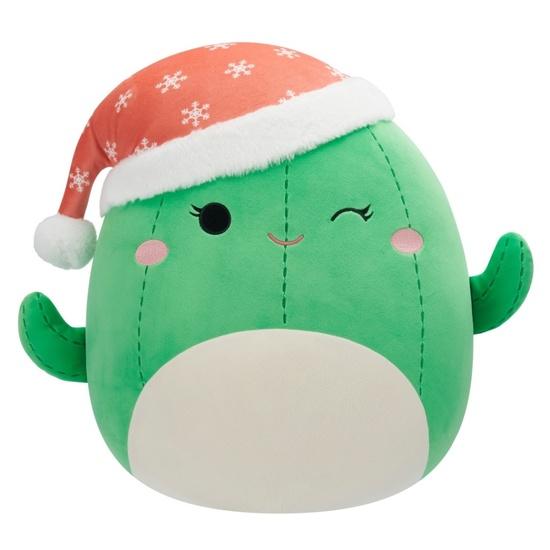 Squishmallows Kaktus s vánoční čepkou Maritza - SQXM00608-B