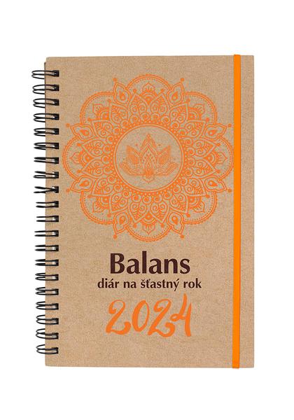 Balans diár na šťastný rok 2024 - 9788082540799
