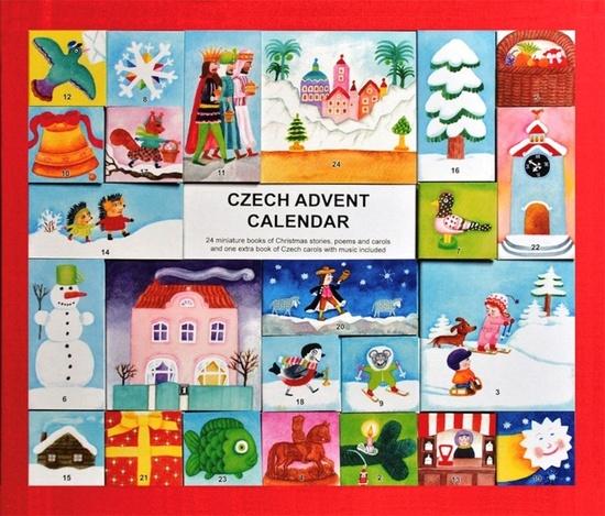 Levně Pecháčková Ivana Adventní kalendář 24 leporel s vánočními příběhy básničkami a koledami a navíc