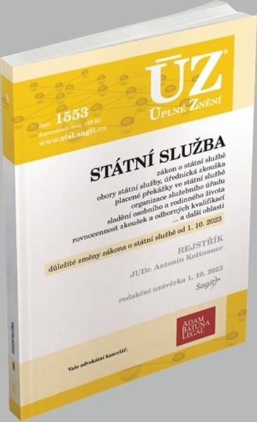 ÚZ 1553 Státní služba - 9788074885945