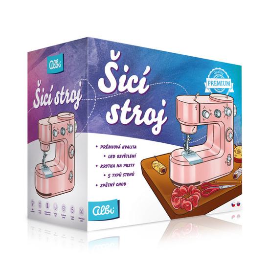 Albi Šicí stroj růžový