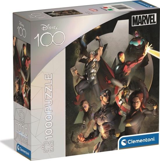 Levně CLEMENTONI Puzzle Disney 100 let: Avengers 1000 dílků
