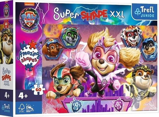 TREFL Puzzle Super Shape XXL Tlapková patrola ve velkofilmu 60 dílků - 50036