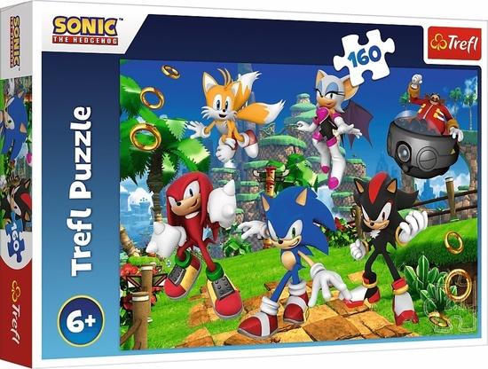 TREFL Puzzle Sonic a jeho přátelé 160 dílků - 15421