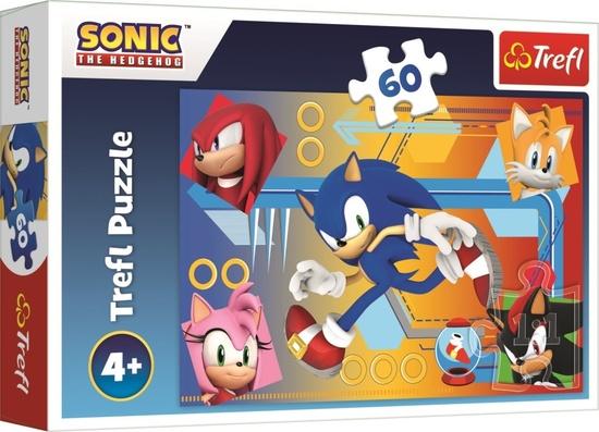 TREFL Puzzle Sonic v akci 60 dílků - 17387