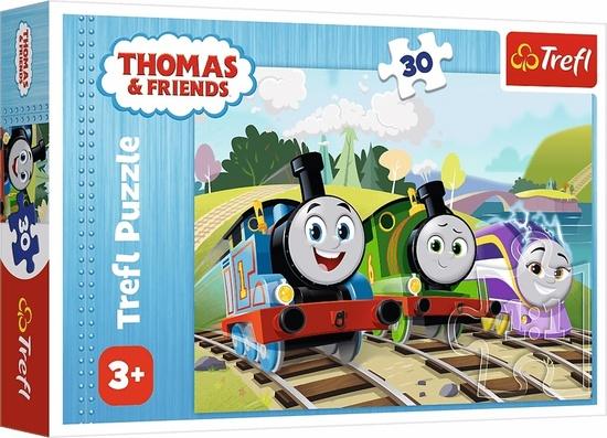 Puzzle Mašinka Tomáš Veselý Tomáš 30 dílků