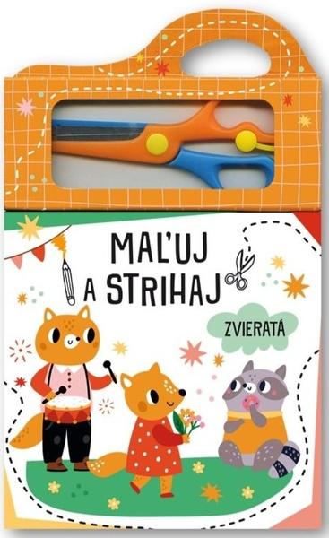 Levně Maľuj a strihaj Zvieratá