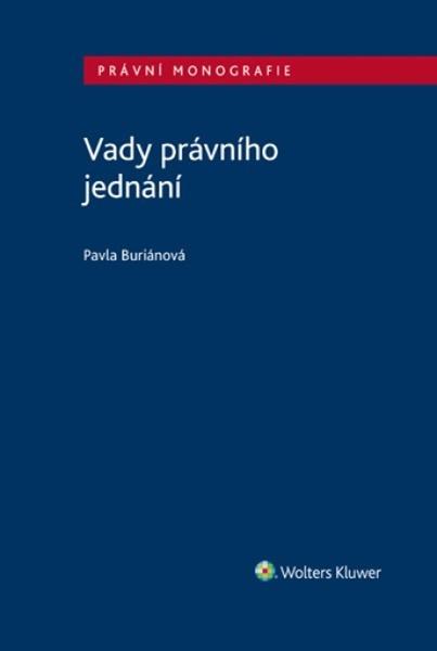 Levně Vady právního jednání