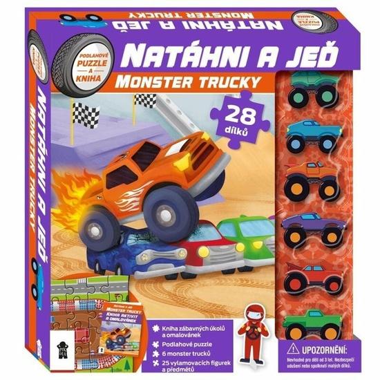 Natáhni a jeď Monster trucky - 9788024288789