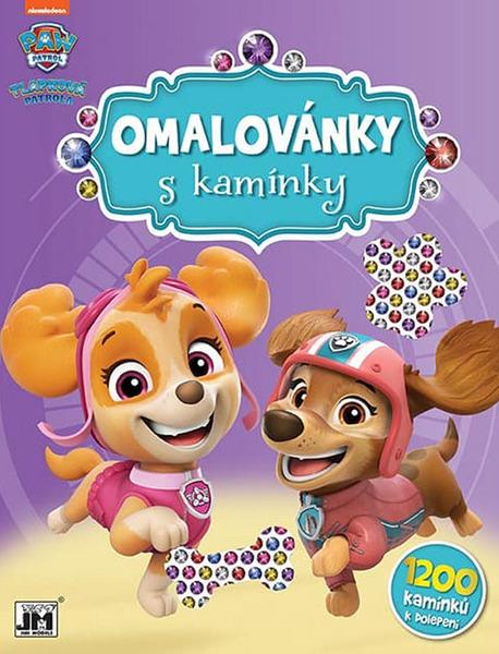 Levně Omalovánky s kamínky Tlapková patrola