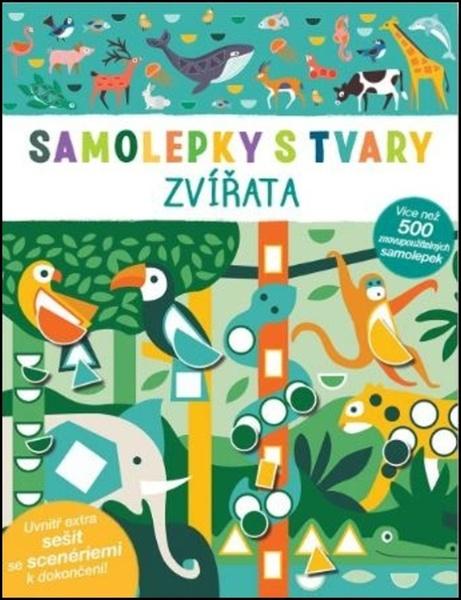 Levně Samolepky s tvary Zvířata