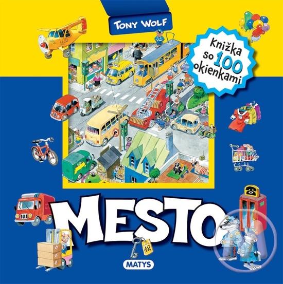 Mesto Knižka so 100 okienkami - 9788080887759