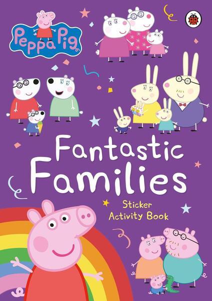Peppa Pig: Fantastic Families Sticker Activity Book - 0241667267