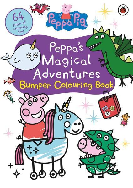 Peppa's Magical Adventures Bumper Colouring Book - 0241634083