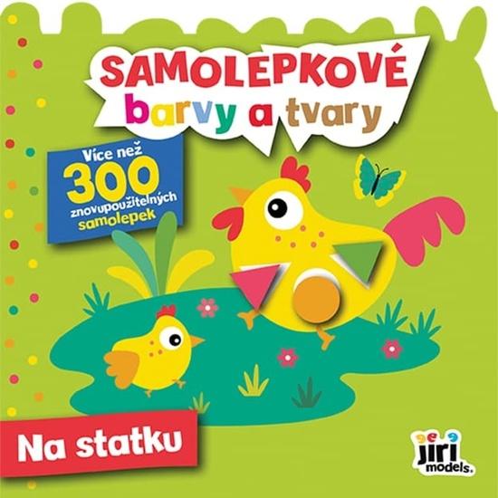 Levně Samolepkové barvy a tvary pro nejmenší Na statku