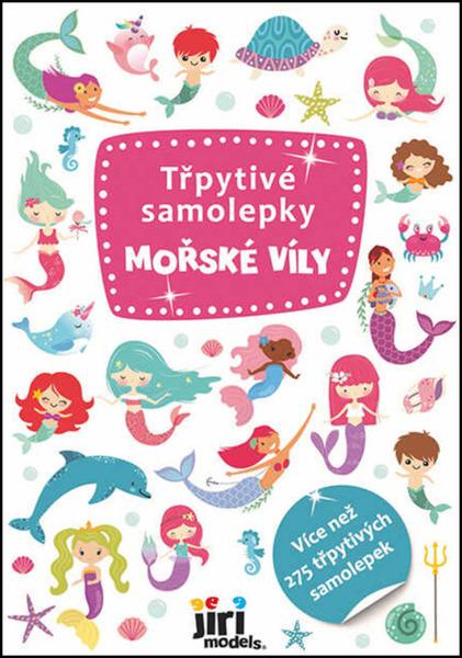 Levně Třpytivé samolepky Mořské víly