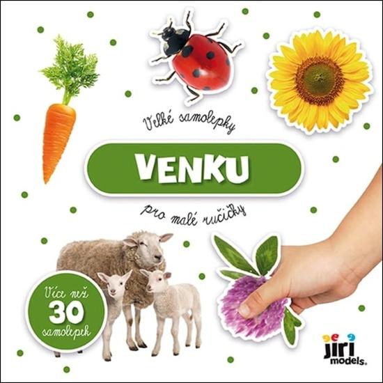 Levně Velké samolepky pro malé ručičky Venku