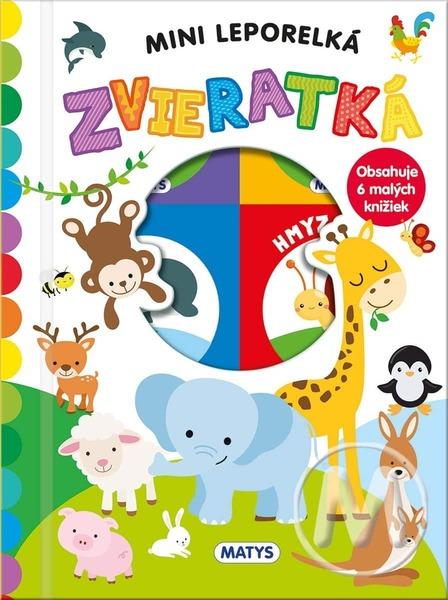 Mini leporelká Zvieratká - 9788080887797