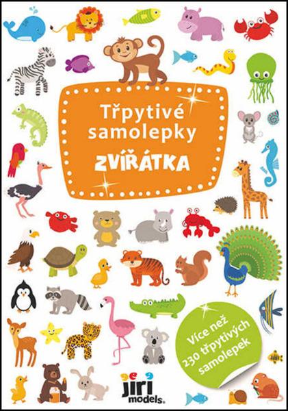 Třpytivé samolepky Zvířátta