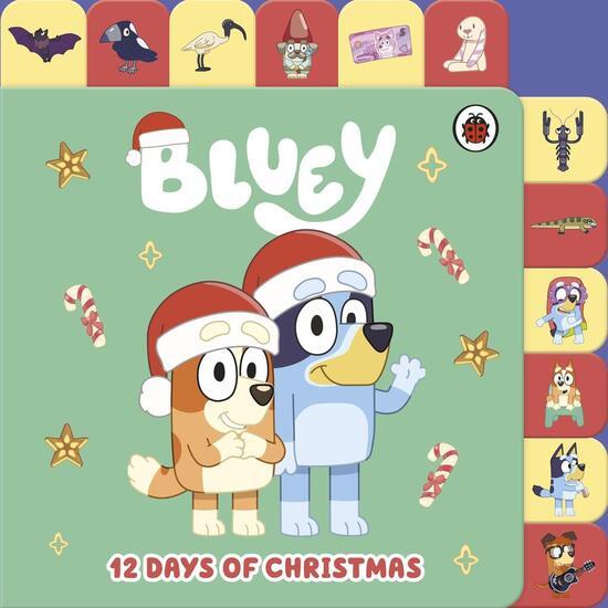 Levně Bluey: 12 Days of Christmas Tabbed Board Book