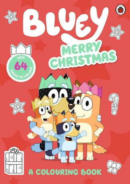 Bluey: Merry Christmas: A Colouring Book - 0241574218