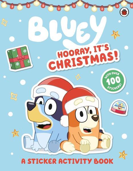 Levně Bluey: Hooray It's Christmas Sticker Activity