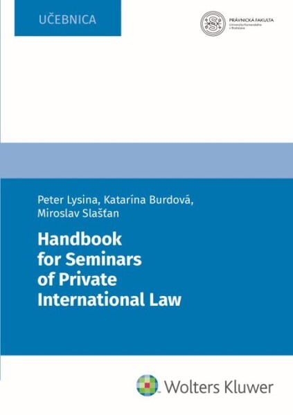 Levně Handbook for Seminars of Private International Law