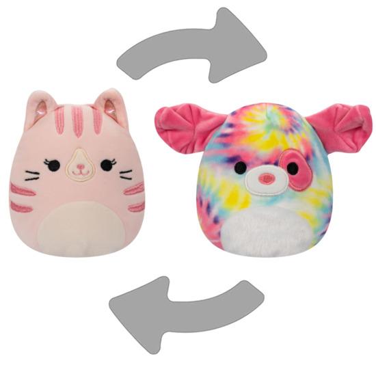 SQUISHMALLOWS 2v1 Kočka Laura a pejsek Shena - SQFP00138