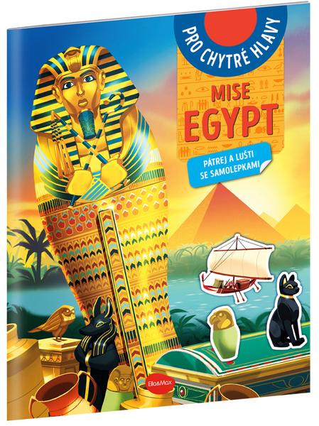 Levně Presco Group MISE EGYPT Pátrej a lušti se samolepkami